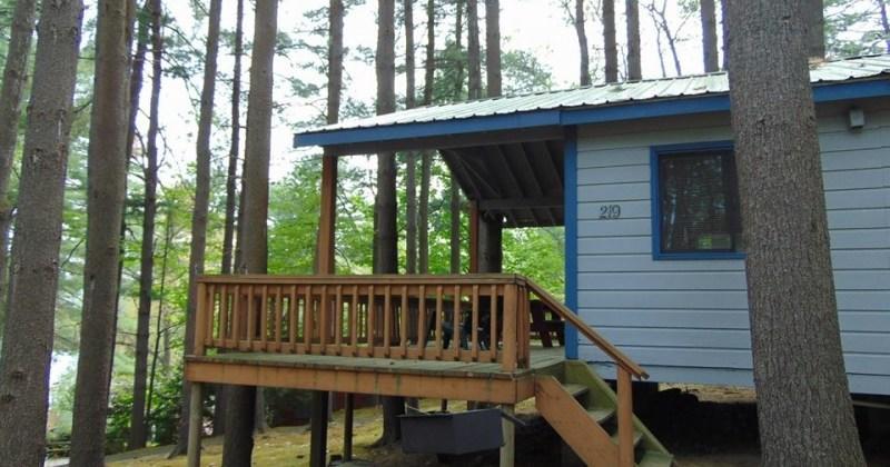 Depe Dene Resort Lake George Exterior foto