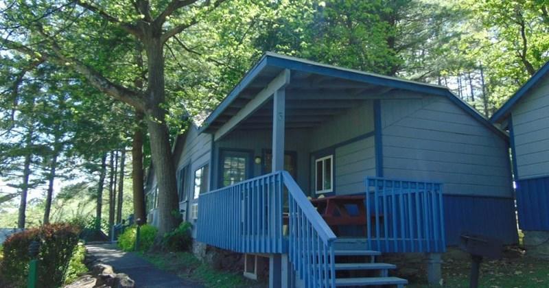 Depe Dene Resort Lake George Exterior foto