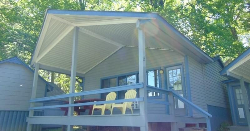 Depe Dene Resort Lake George Exterior foto