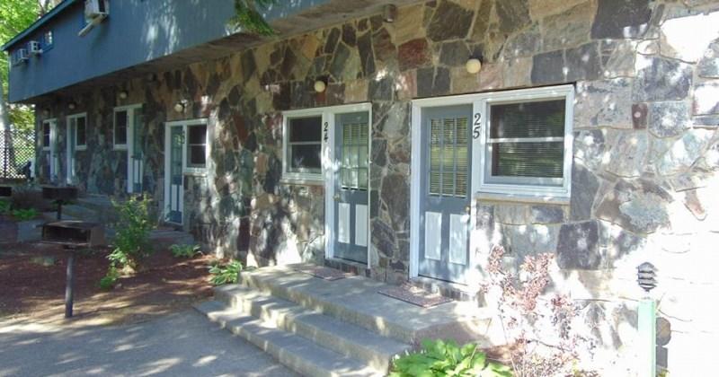 Depe Dene Resort Lake George Exterior foto